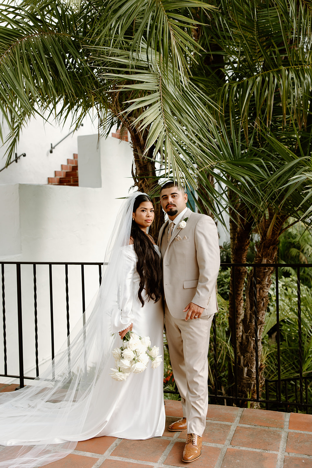 Santa Barbara courthouse elopement photographed by Wild Love & Wanderlust